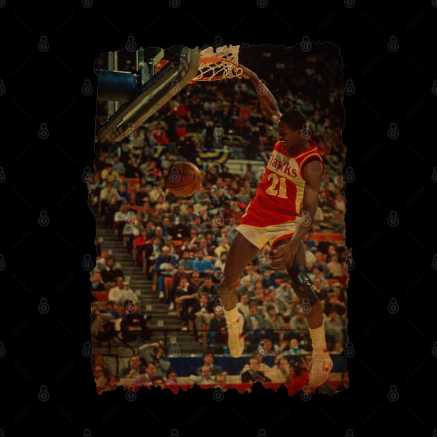 Dominique Wilkins - 1985 by CAH BLUSUKAN