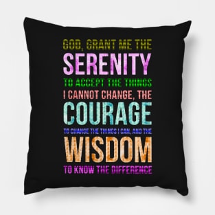 Serenity Prayer Pillow