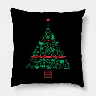 Christmas Tree Pattern Gift 3 - Funny Xmas Pillow