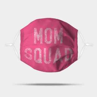 Mothers Day Mask - Mom Squad Vintage by Flippin Sweet Gear