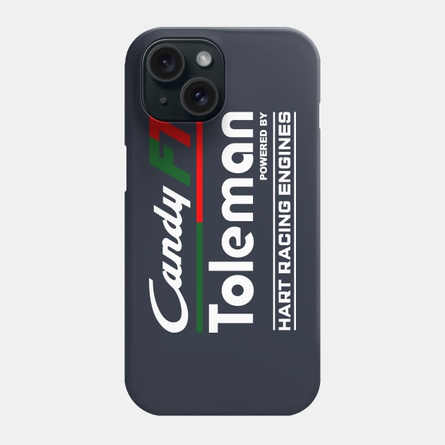 Toleman TG184 F1 Team Phone Case by San Studios Company