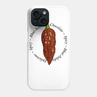 Bhut Jolokia Chocolate Ghost Chili Pepper Phone Case