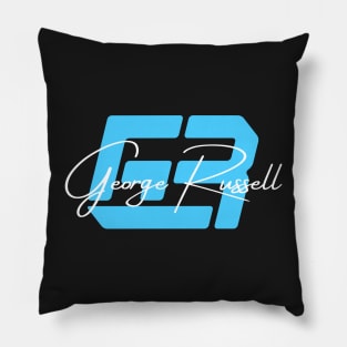 George Russell 63 Formula One Pillow