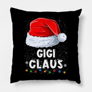 Gigi Claus Christmas Santa Family Matching Pajama Pillow