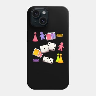 Classic Board Game Elements Phone Case