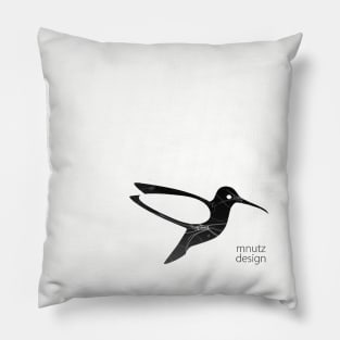 Kolibri - Logo mnutzDesign - Braincell Pillow