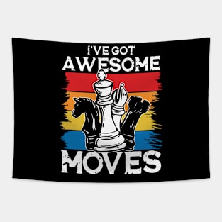 I've Got Awesome Moves Chess Tapestry