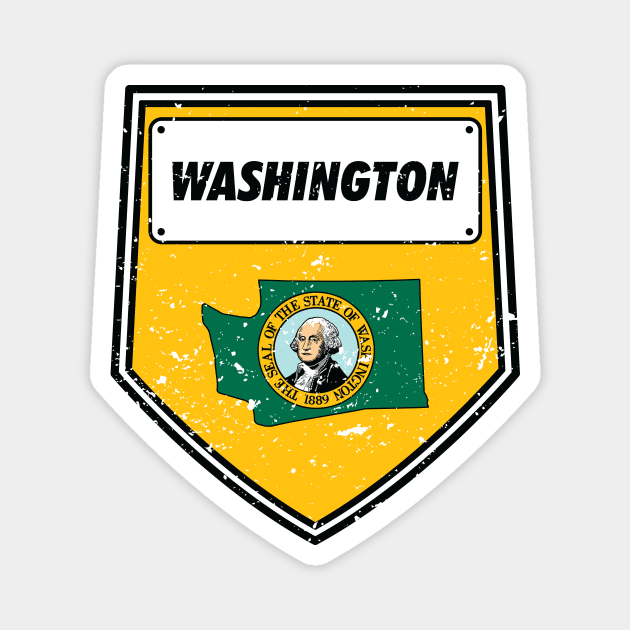 Washington Magnet by DeekayGrafx