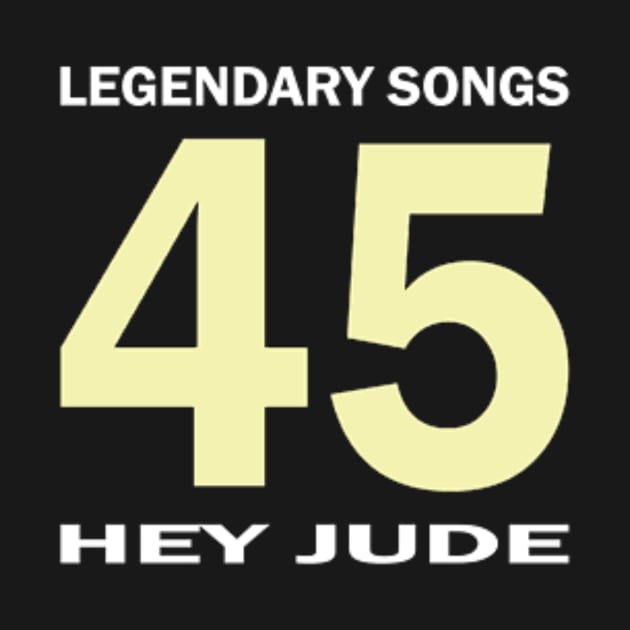 Hey Jude - Legendary Songs - Music was our first love - 45 by DIANE  LYNNs