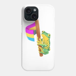 Frog Says Pansexual Rights! Phone Case