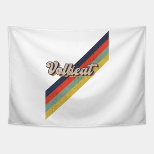 retro vintage color Volbeat Tapestry