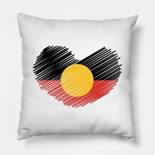 Aboriginal Flag Pillow