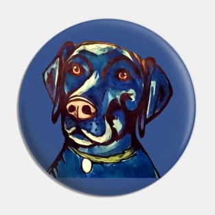 Black Lab Pin