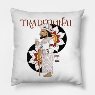 Kandy Traditional Art Design Sri Lankan Pillow