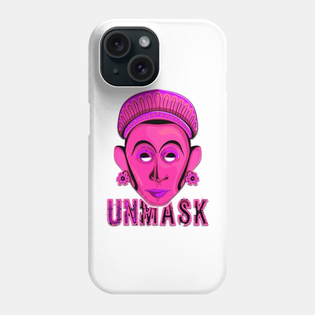 Sri Lankan traditional face masks design Phone Case by Color-Lab