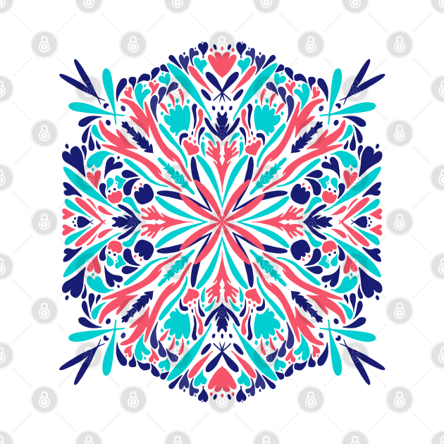 Coral Mandala no.2 by Hsbetweenus