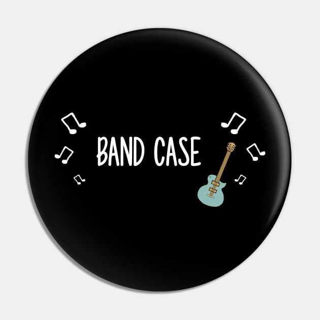 The Band Case (White Font) Pin by hannahsergeant