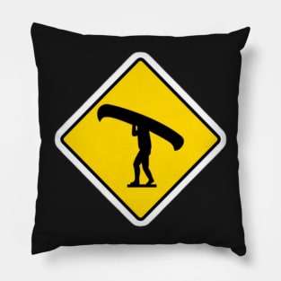 Portage Sign Pillow