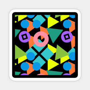 Colorful Geometrics Magnet