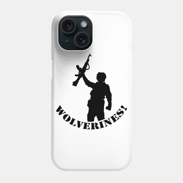 Wolverines! Phone Case by HellraiserDesigns