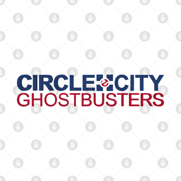 Circle City Ghostbusters Wordmark (Light Shirts) by Circle City Ghostbusters