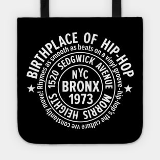 Bronx Hip-Hop - Celebrating 50 Years of Rhymes and Rhythms Tote