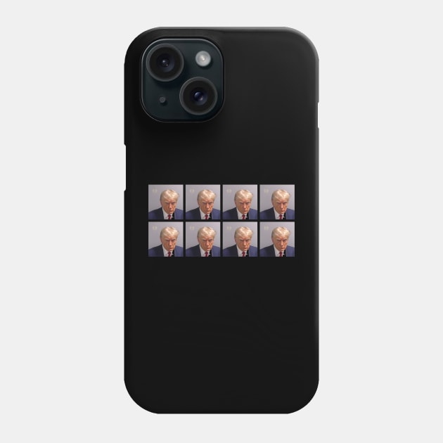 Trump Mugshot Collage Phone Case by Church Life