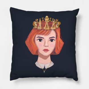 Queen of Chess Pillow