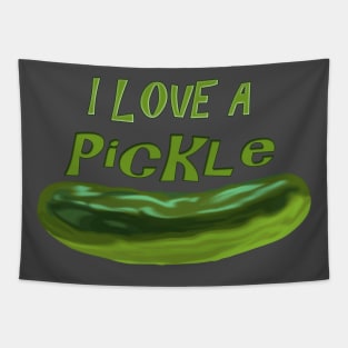 I love a Pickle Tapestry