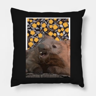 For The Love Of Wombats - Chuckles Pillow