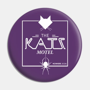 Katz Motel - Courage the Cowardly Dog Pin