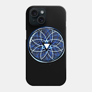 Blue Spin Phone Case