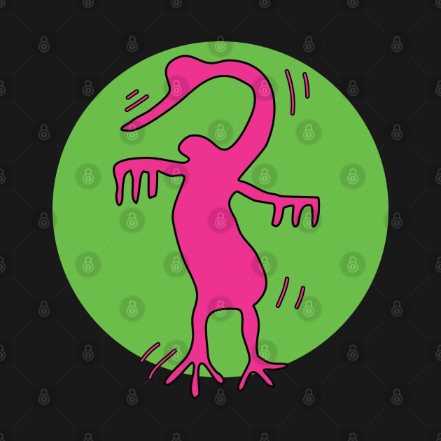 petroglyph fuchsia pink pet by Ricogfx