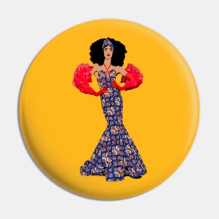 Tia Kofi Transparent Pin