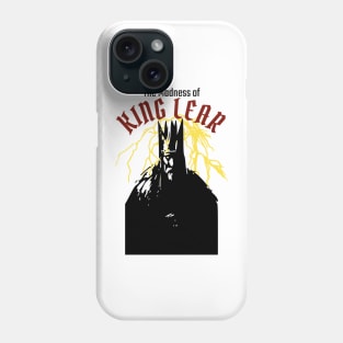 The Madness of the KING LEAR with stormy sky anguish mental turmoil and existential crisis depression drama TRENDING-2 Phone Case