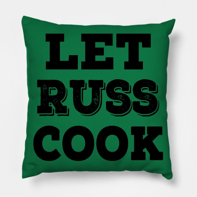 Let Russ Cook Pillow by Redmart