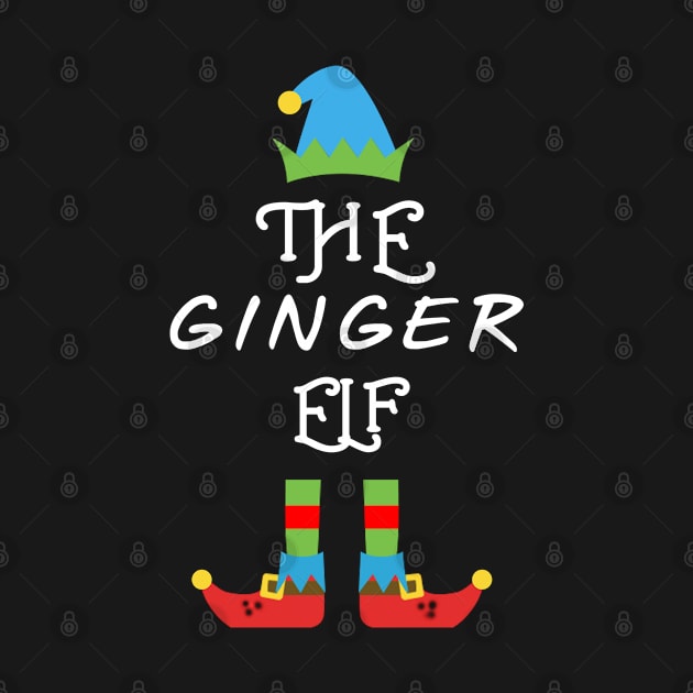 The Ginger Elf Matching Family Group Christmas Party by CareTees