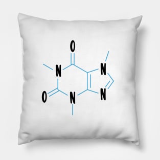 Blue Caffeine Pillow