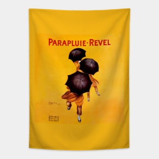 Leonetto Cappiello Revel Umbrella Advertising Poster Tapestry