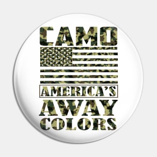 Camo - America's Away Colors Pin