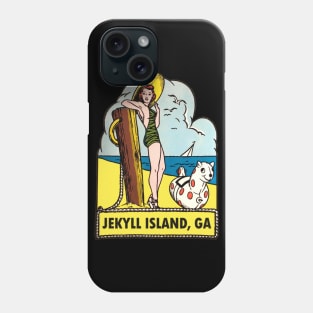 Jekyll Island Georgia Vintage Phone Case