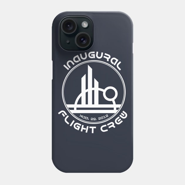 Inaugural Flight Crew, East - White Phone Case by Heyday Threads