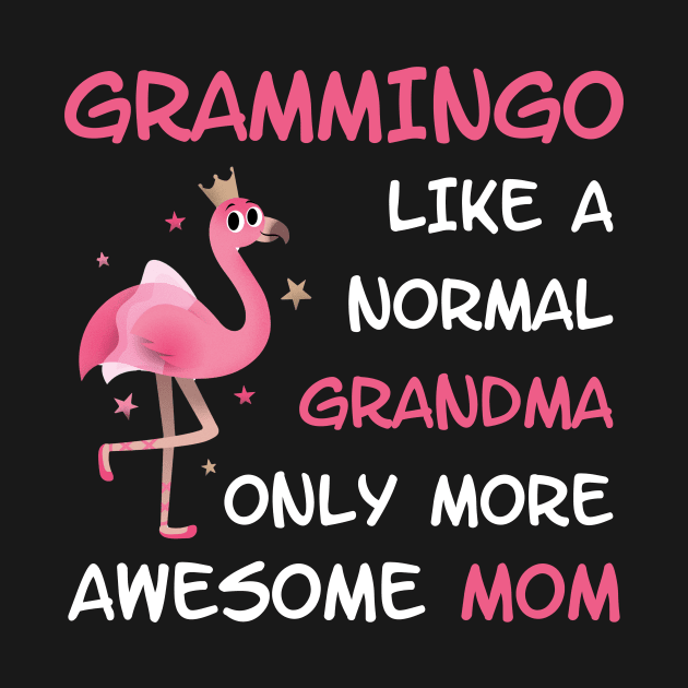 Grammingo like a normal grandma only more awesome mom with cute flamingo by star trek fanart and more