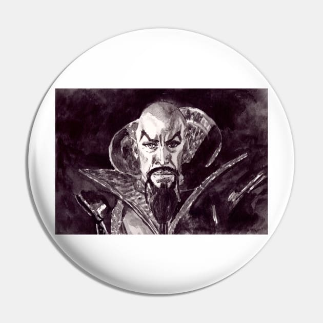 Ming the Merciless Pin by BarnabyEdwards