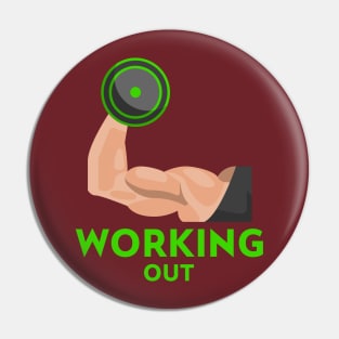 Working Out Pin