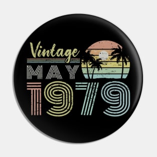 41th Birthday Gift Vintage May 1979 Forty One Years Old Pin