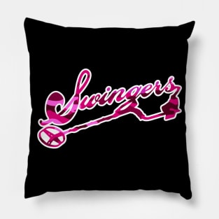 Metal Detecting - The Swingers Army Pink Camo Pillow