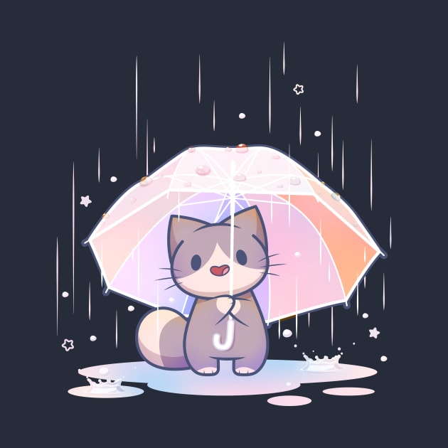 Rainy Day Cat by Everything A Cat