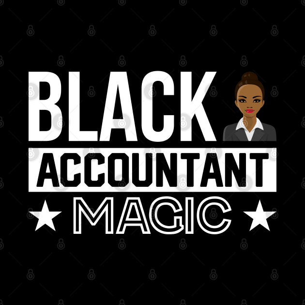 Black Accountant magic  Accounting by Caskara