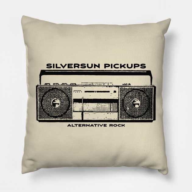 Silversun Pickups Pillow by Rejfu Store